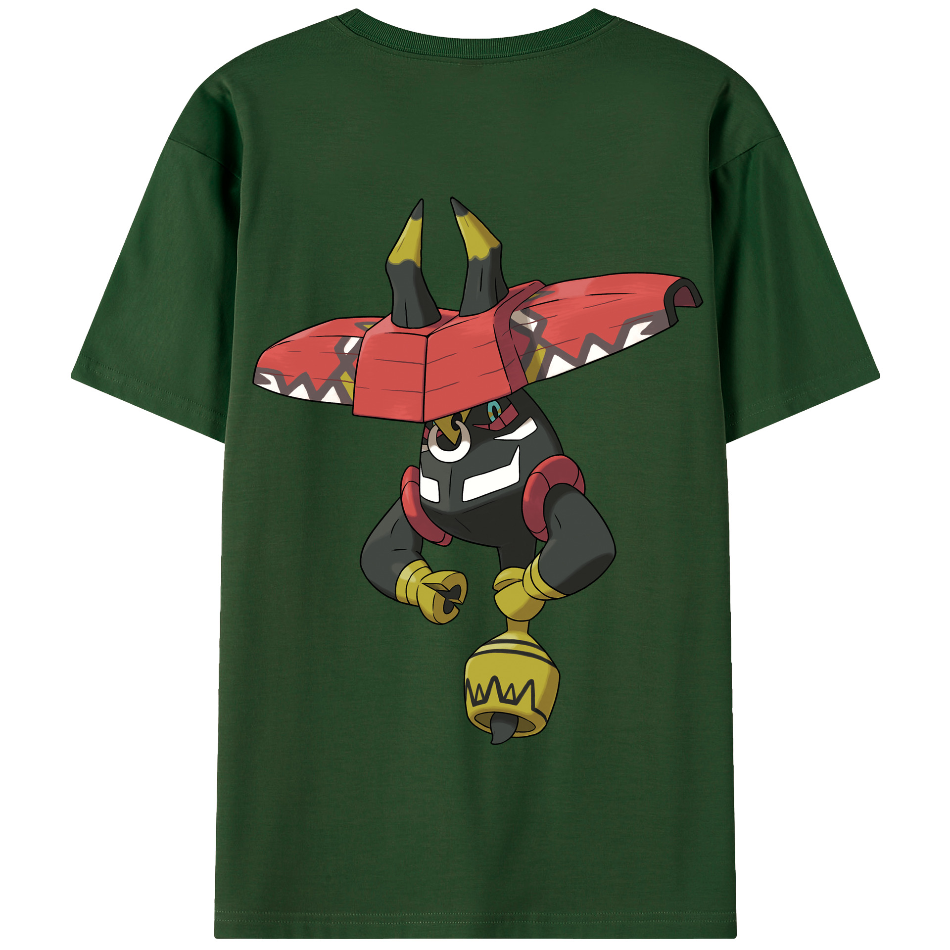 （画像用） ポケットモンスター Pokémon 綿100％半袖Tシャツ（背面プリント）
